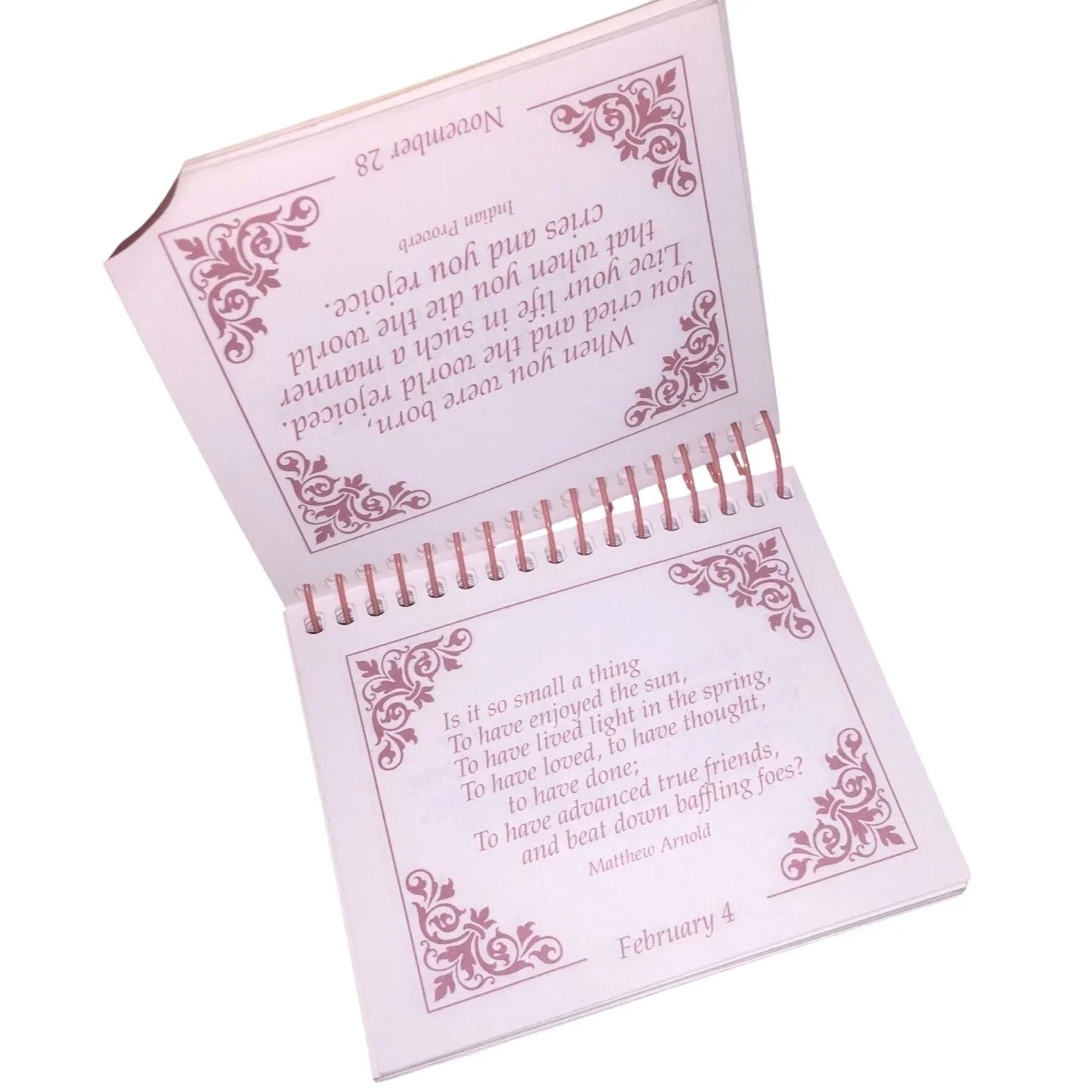 Vintage Small Miniature Friendship Quote Book - A+ Stuff