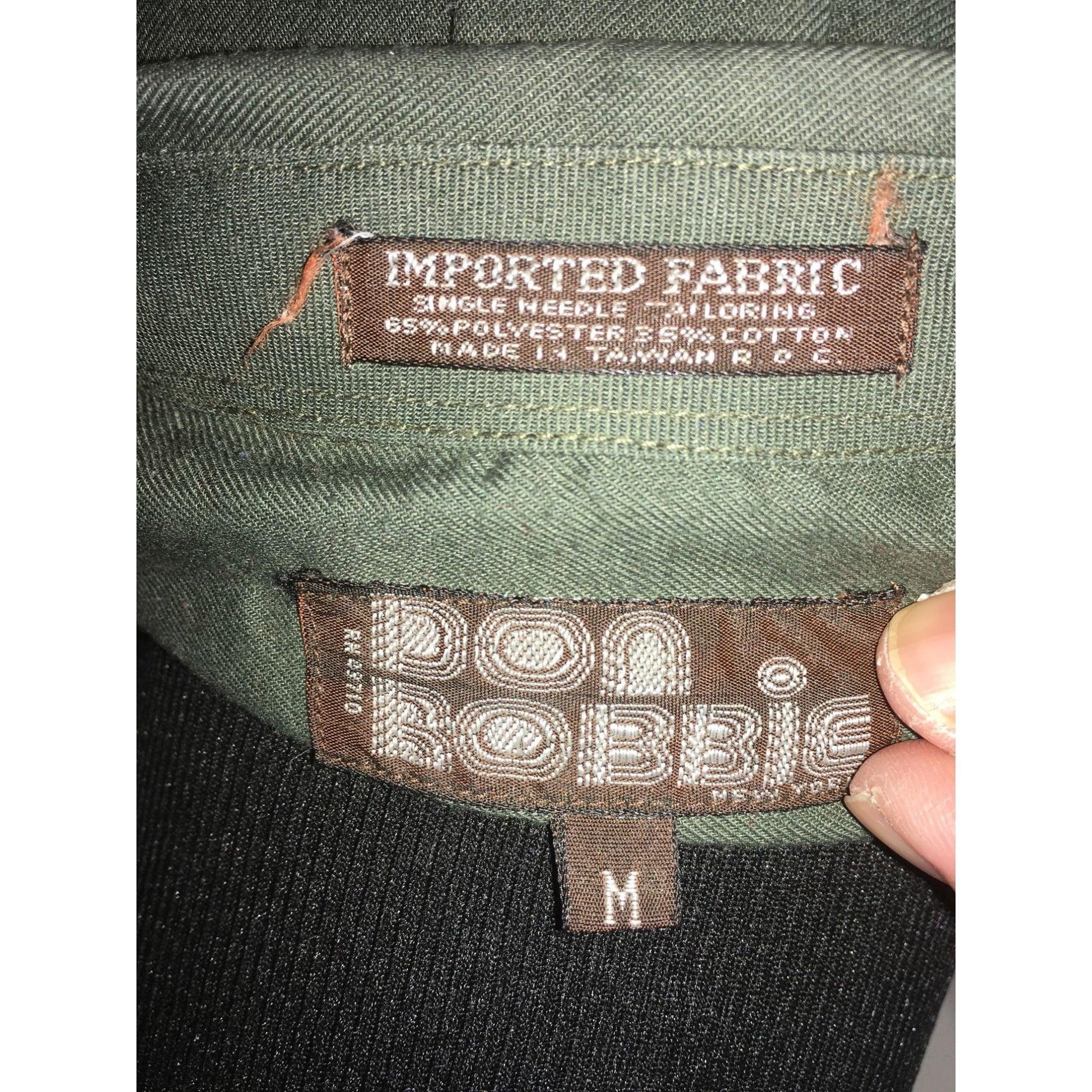 Don Robbie Olive Green Size Medium Long Sleeved Button Up Shirt - A+ Stuff