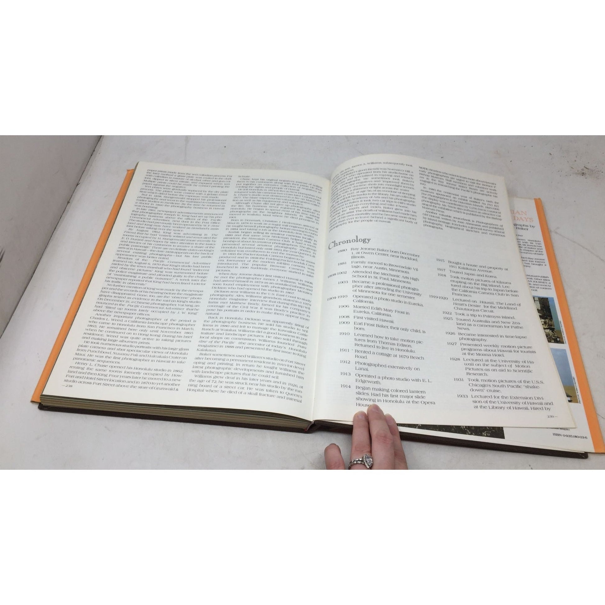 This is a hardcover copy of "Hawaiian Yesterdays: Historical Photographs by Ray Jerome Baker" A+ Stuff  A+ Stuff