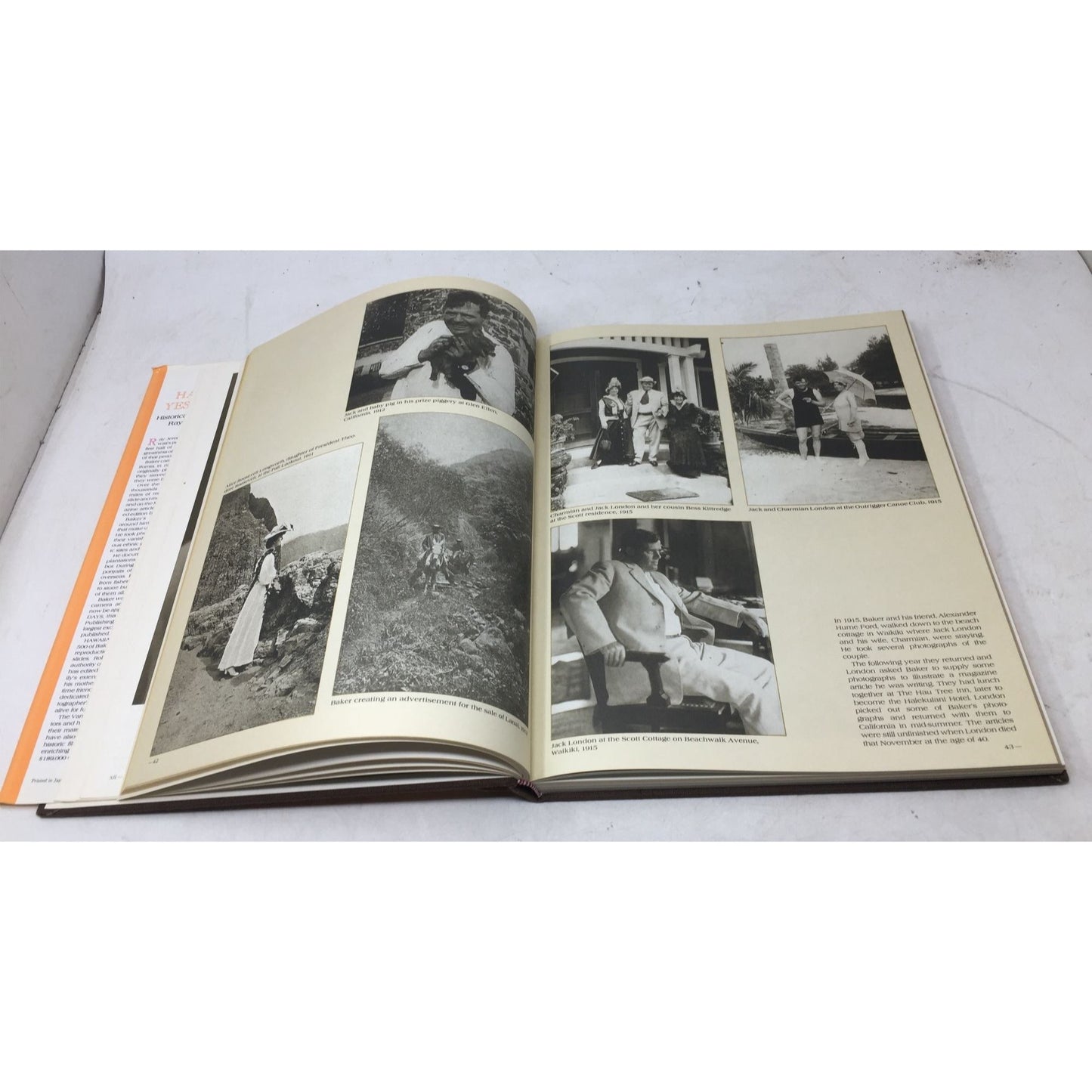 This is a hardcover copy of "Hawaiian Yesterdays: Historical Photographs by Ray Jerome Baker" A+ Stuff  A+ Stuff
