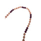 Womens Pink Beaded Neclace