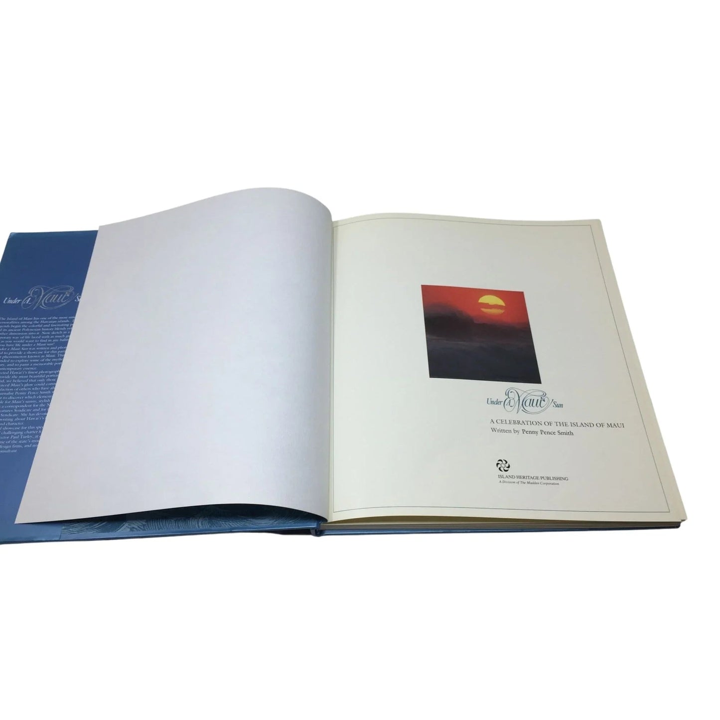 ''UNDER A MAUI SUN'' HARDCOVER BOOK - A+ Stuff - books - A+ Stuff