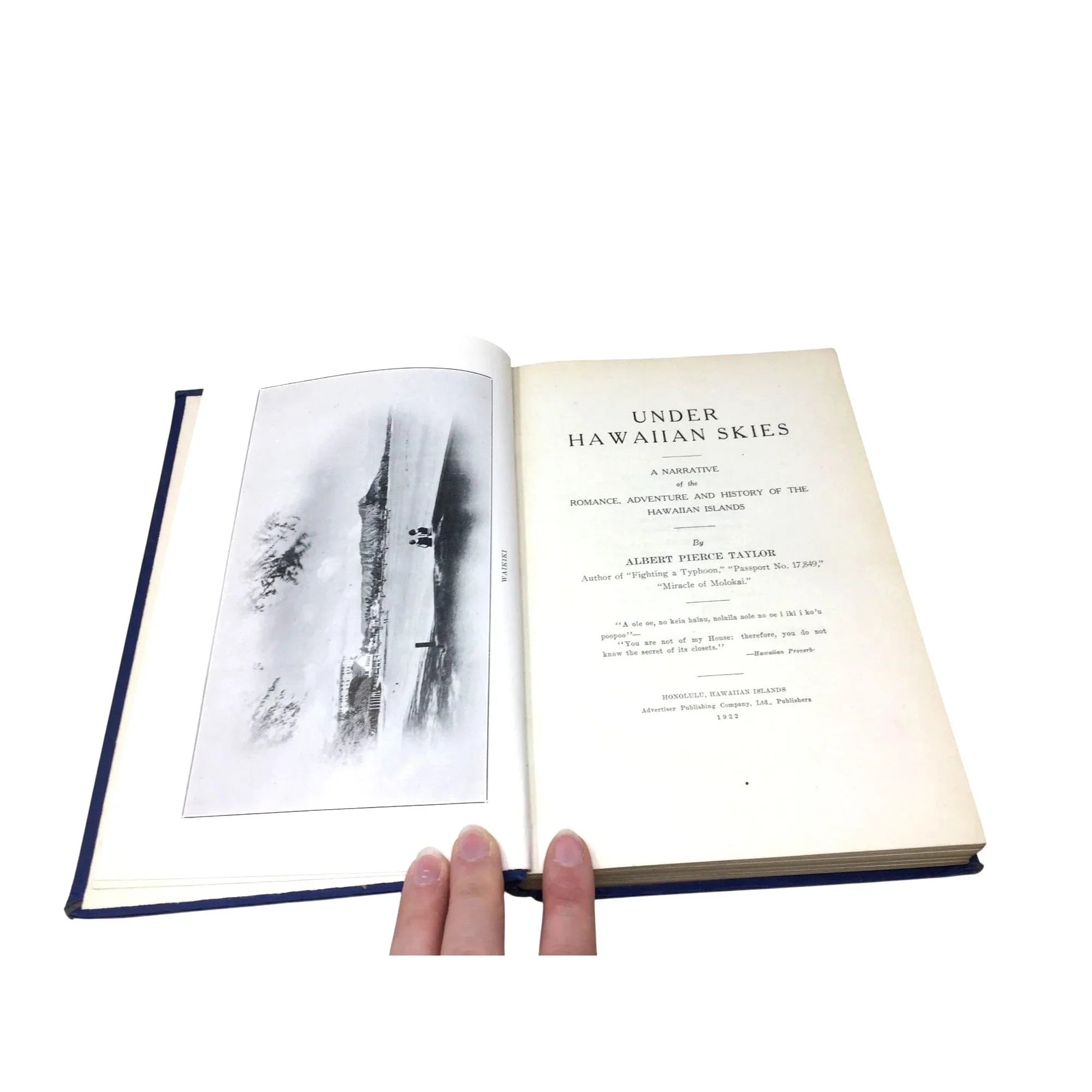 'Under Hawaiian Skies' By Albert Pierce Taylor. - Albert Pierce Taylor - A+ Stuff