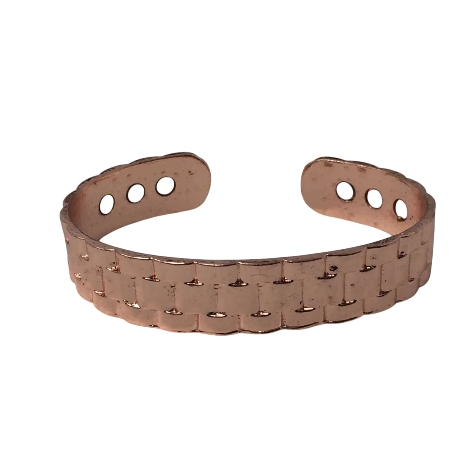 Unisex Copper Rose Gold Colored Cuff Bracelet/Healing Bangle - A+ Stuff - Bracelet - A+ Stuff