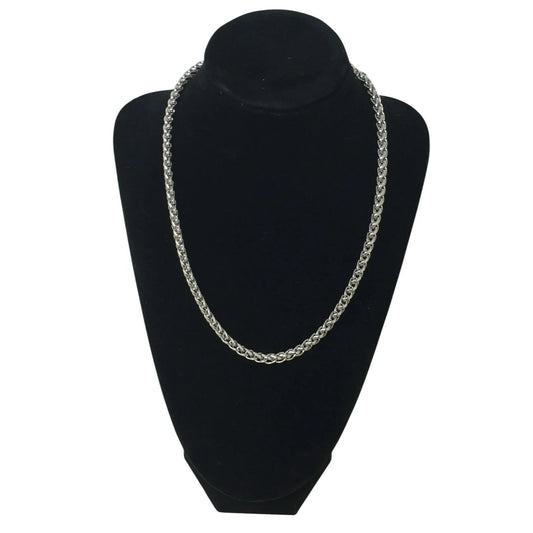 Unisex Silver Tone Chain Necklace - A+ Stuff - necklace - A+ Stuff