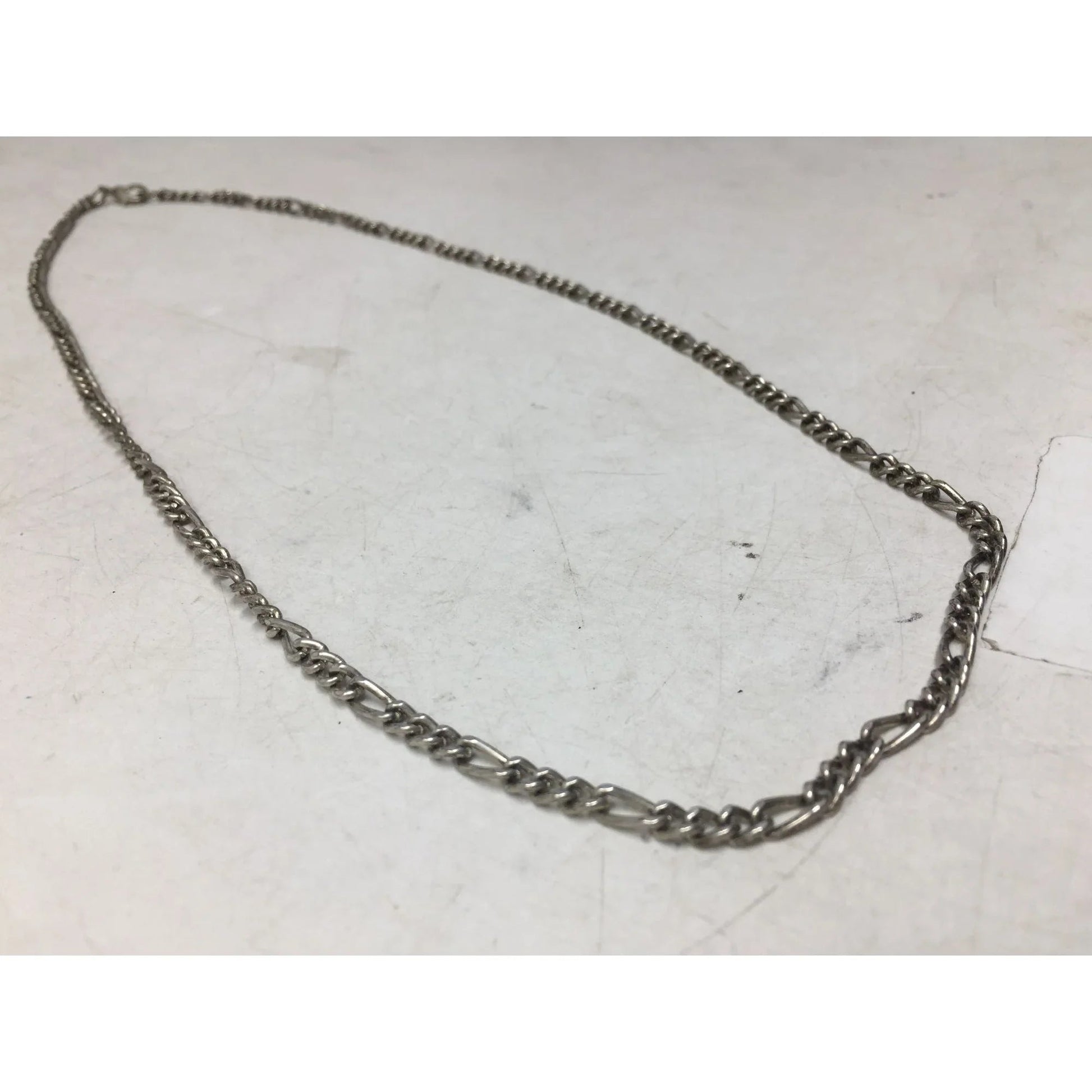 Unisex Silver Tone Chain Necklace with Clasp - A+ Stuff - Necklace - A+ Stuff