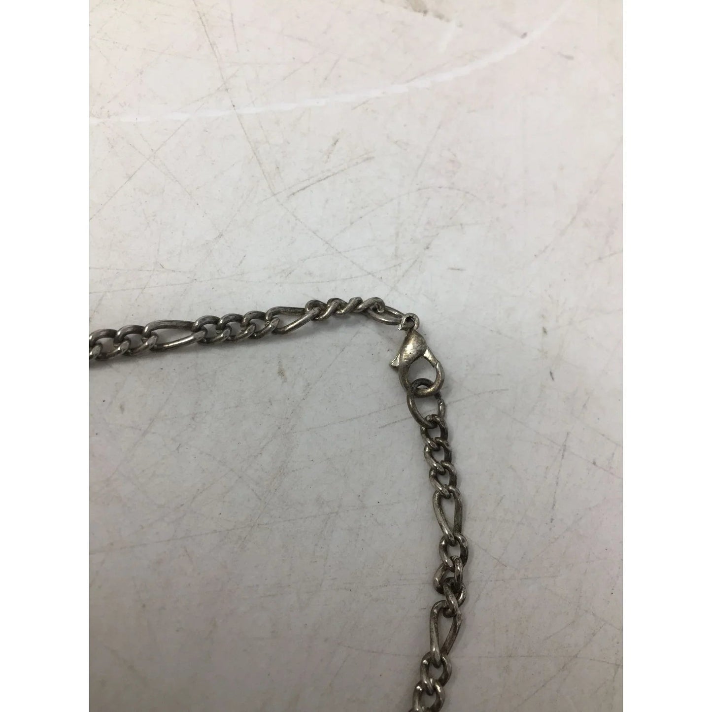 Unisex Silver Tone Chain Necklace with Clasp - A+ Stuff - Necklace - A+ Stuff
