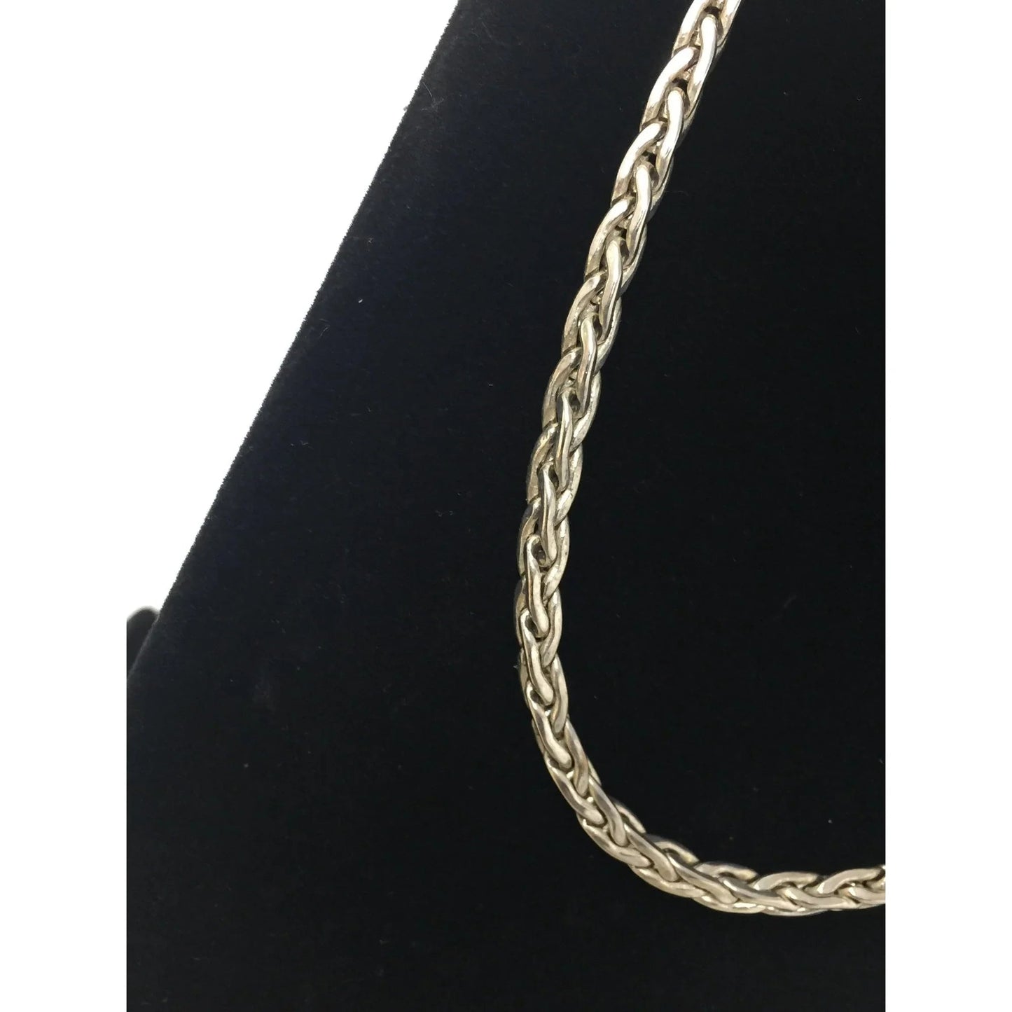 Unisex Silver Tone Long Chain Rope Necklace - A+ Stuff - Necklace - A+ Stuff