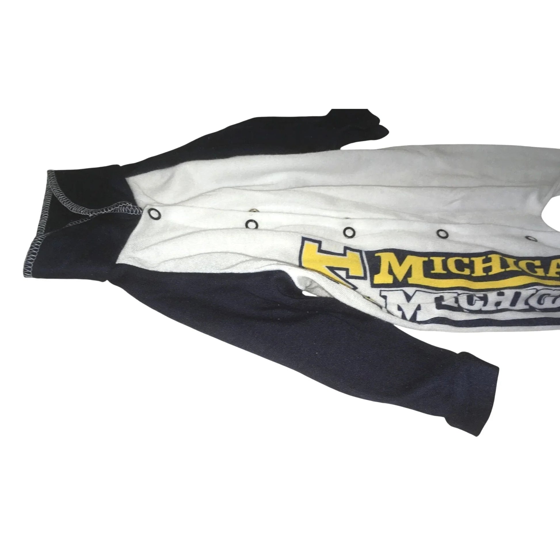 University of Michigan - UM - Wolverines Infant Sleeper (Med 14 - 18lb) - University of Michigan - A+ Stuff