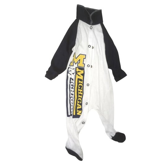 University of Michigan - UM - Wolverines Infant Sleeper (Med 14 - 18lb) - University of Michigan - A+ Stuff