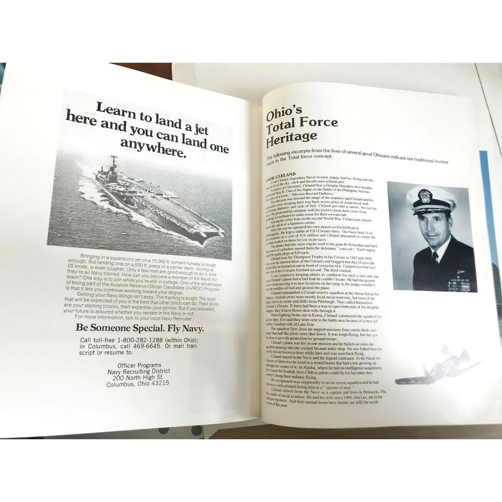 USA Navy Blue Angels 1978 Air Show Rickenbacker AFB Open House Program - US Navy - Event Program - A+ Stuff