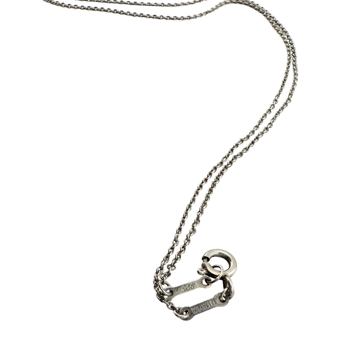 Tiffany & Co Apple Necklace in Sterling Silver 16" Chain A+ Stuff  A+ Stuff