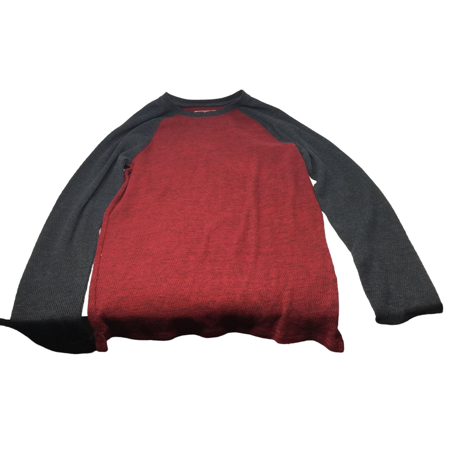 Mens Urban Pipeline Size Medium Long Sleeved Red/Gray Shirt