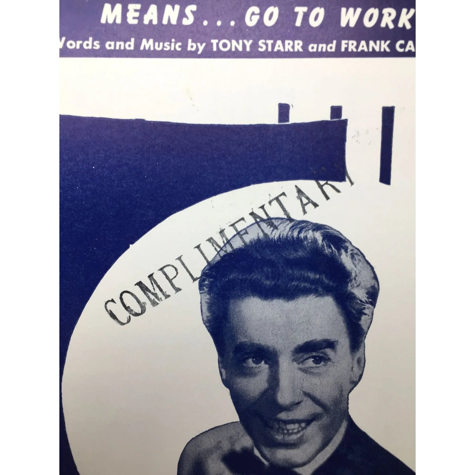 ''VA - ZAP - PA! Means go to work'' Vintage sheet music - A+ Stuff - SHEET MUSIC - A+ Stuff