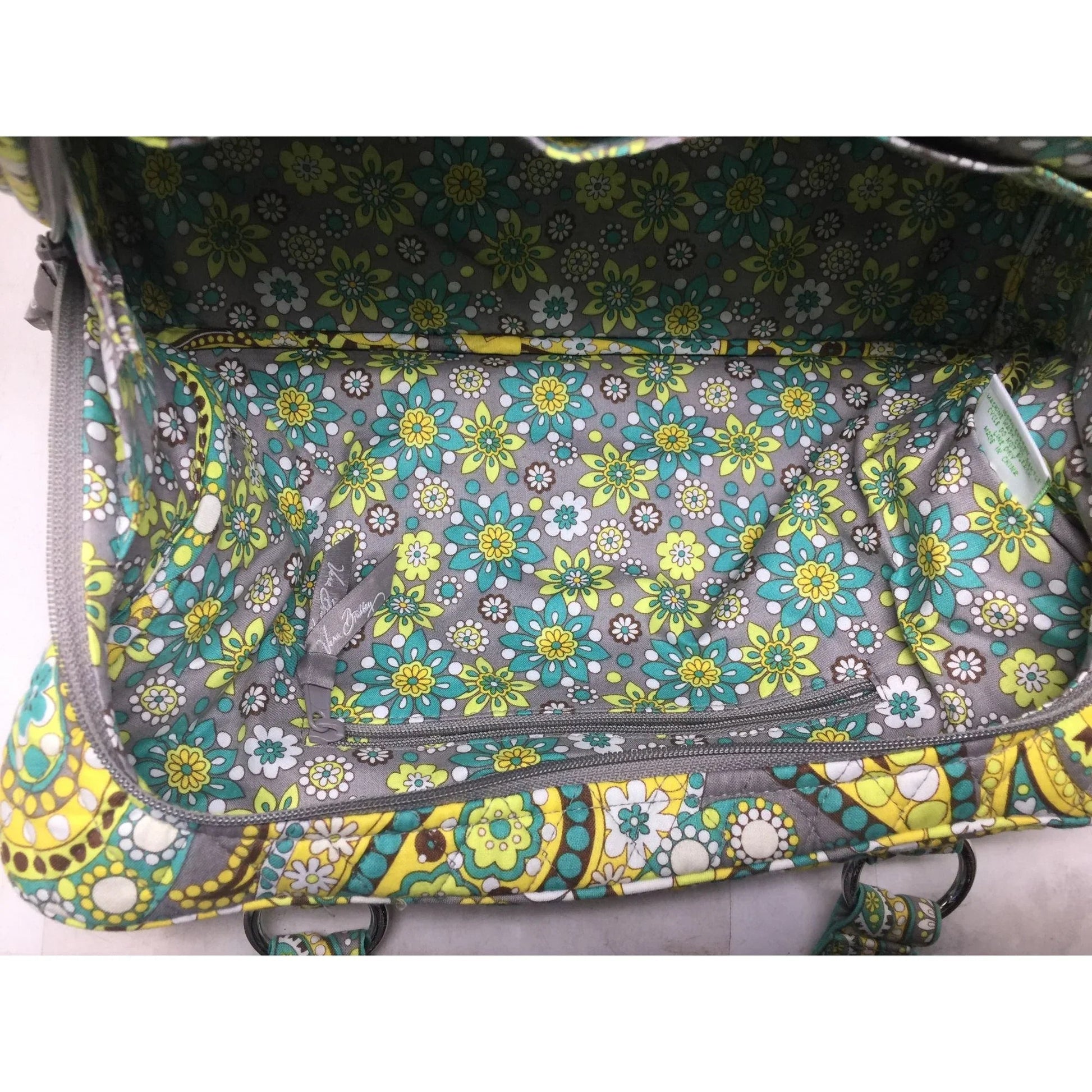 Vera Bradley Lemon Parfait Patterned Shoulder Bag - vera Bradley - Bag - A+ Stuff