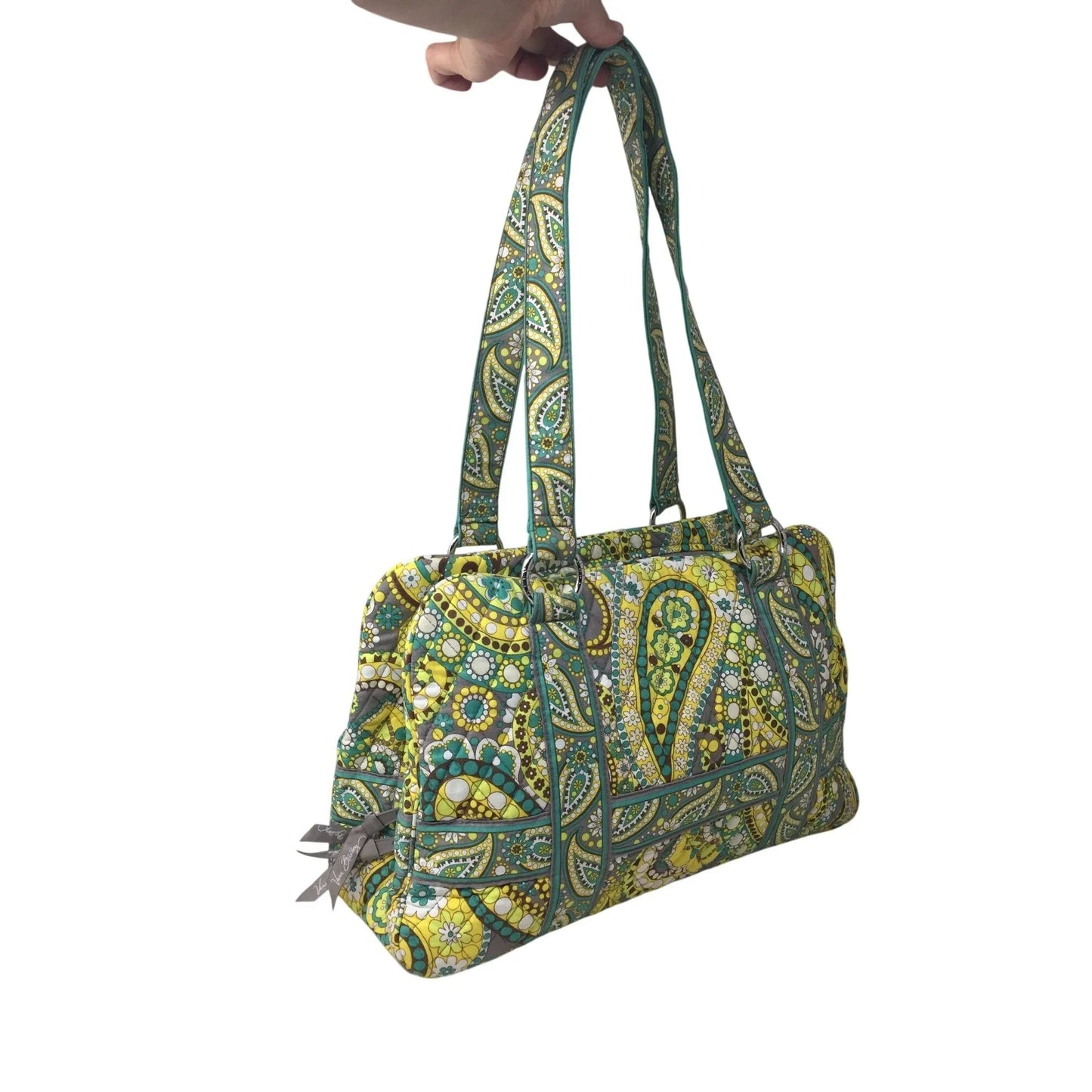 Vera Bradley Lemon Parfait Patterned Shoulder Bag - vera Bradley - Bag - A+ Stuff