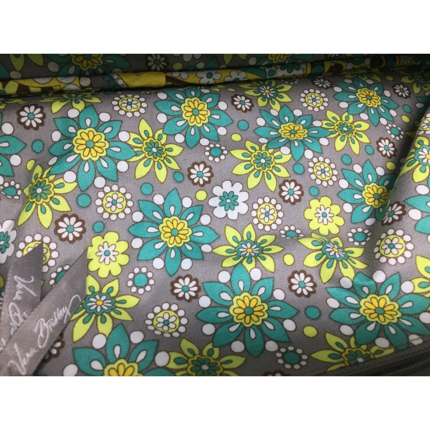 Vera Bradley Lemon Parfait Patterned Shoulder Bag - vera Bradley - Bag - A+ Stuff