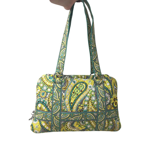 Vera Bradley Lemon Parfait Patterned Shoulder Bag - vera Bradley - Bag - A+ Stuff