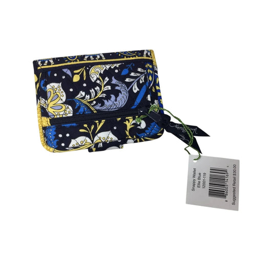Vera Bradley Snappy Wallet Ellie Blue (New with tags) - A+ Stuff - Wallet - A+ Stuff