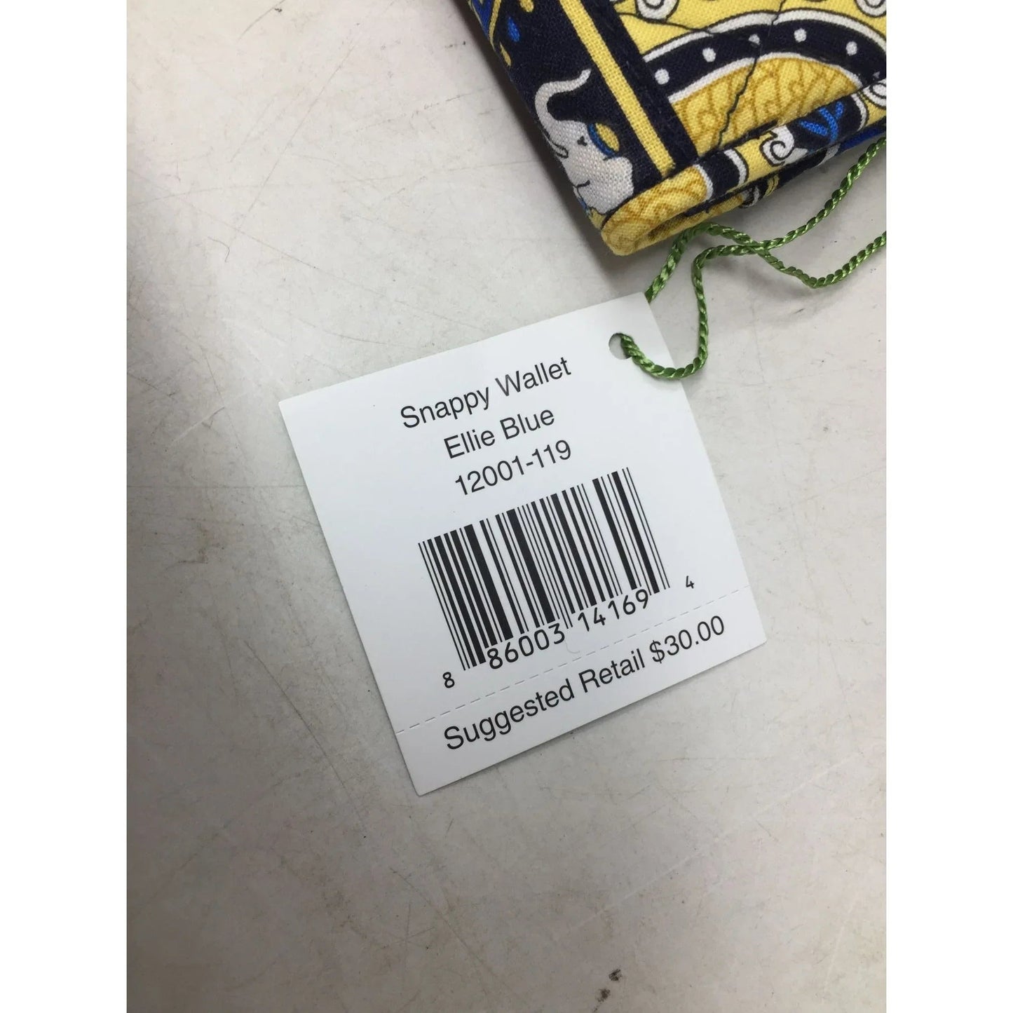 Vera Bradley Snappy Wallet Ellie Blue (New with tags) - A+ Stuff - Wallet - A+ Stuff
