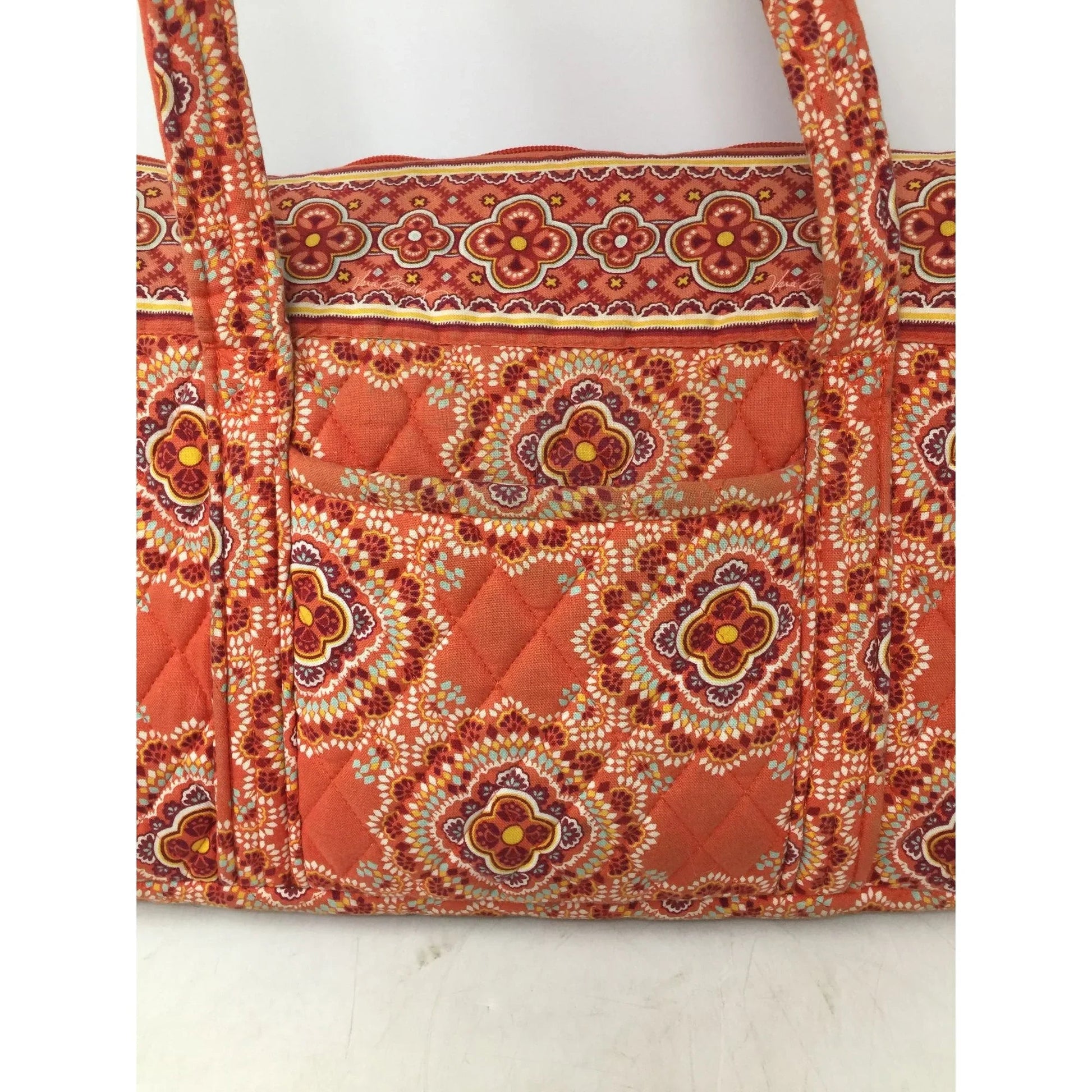 Vera Bradley Women's Orange Floral Paprika Print Bag - vera Bradley - Bag - A+ Stuff