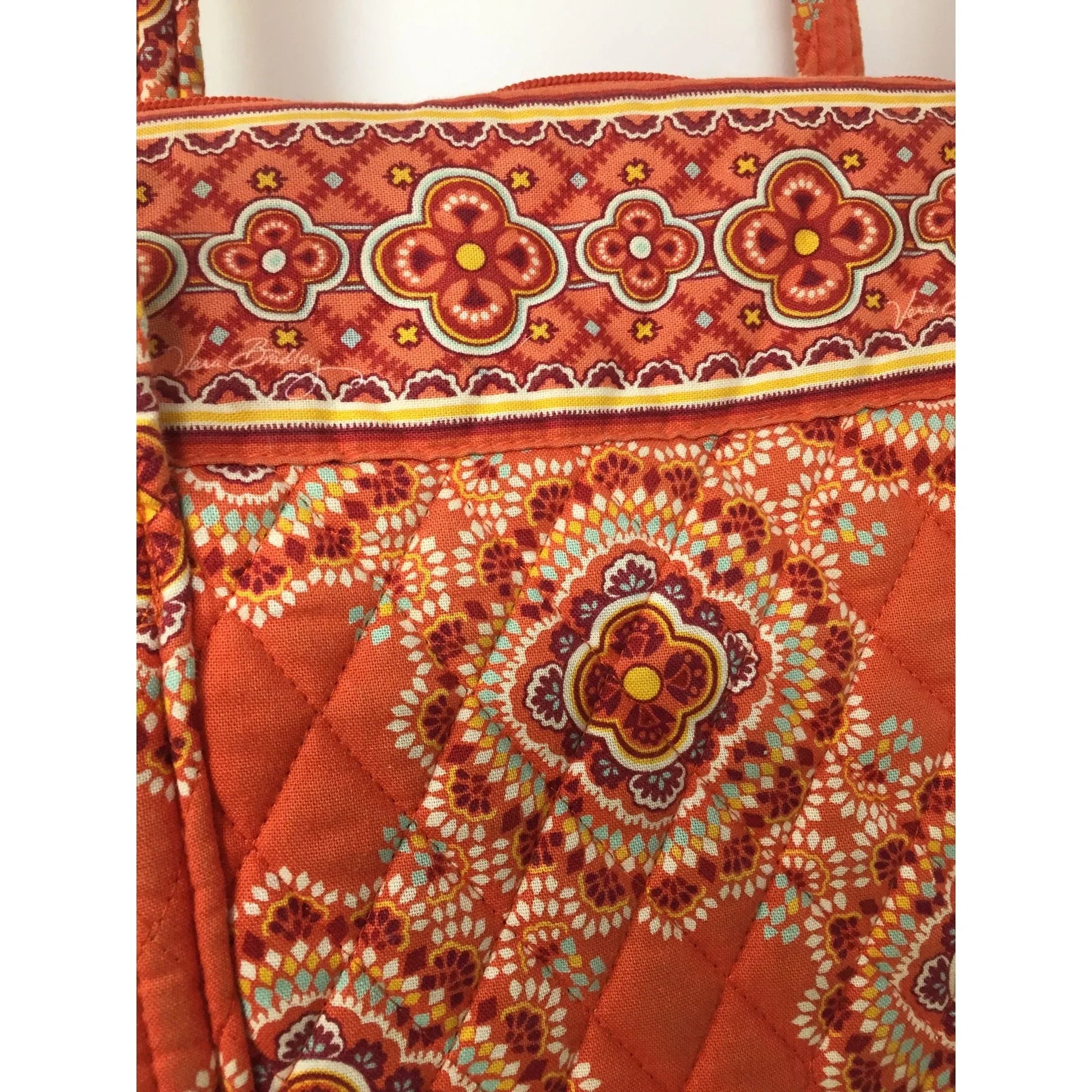 Vera Bradley Women's Orange Floral Paprika Print Bag - vera Bradley - Bag - A+ Stuff
