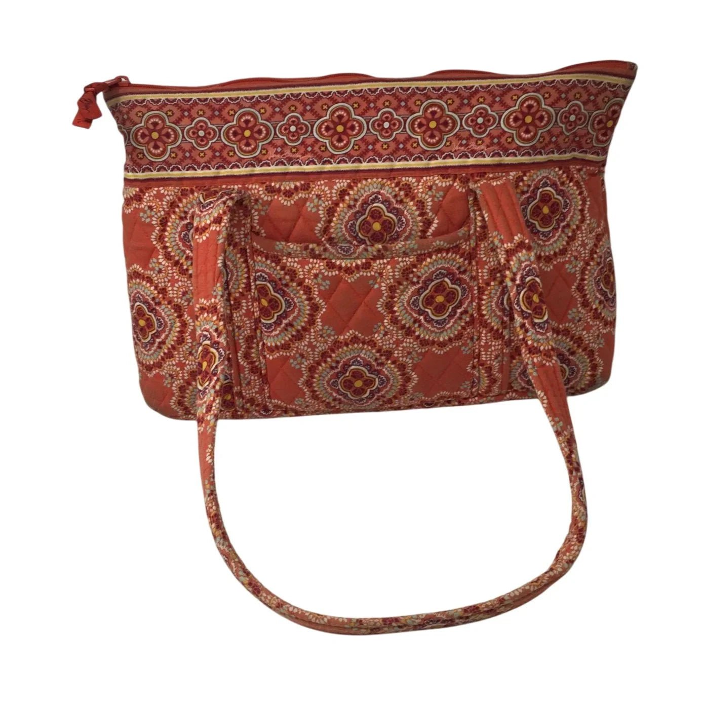 Vera Bradley Women's Orange Floral Paprika Print Bag - vera Bradley - Bag - A+ Stuff