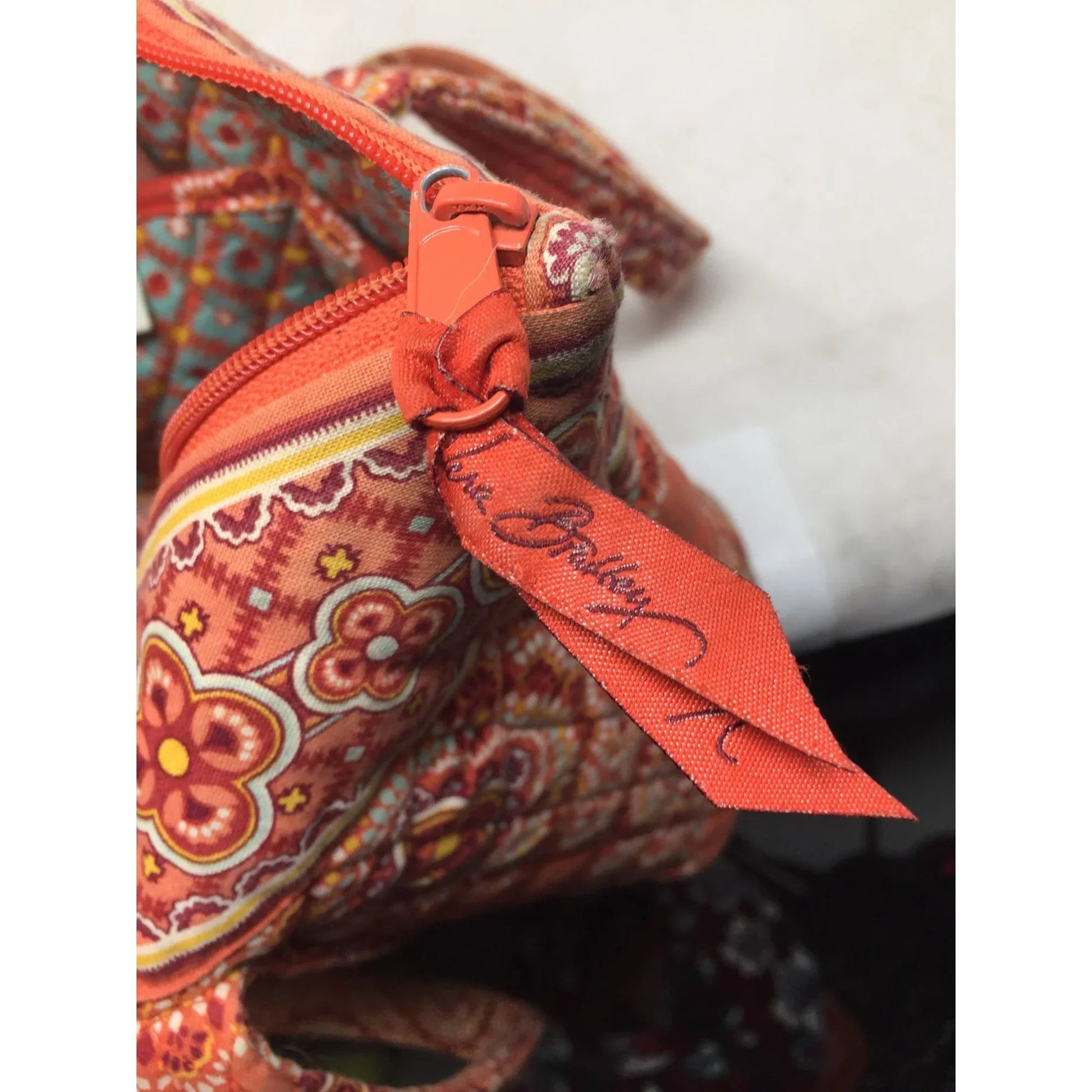 Vera Bradley Women's Orange Floral Paprika Print Bag - vera Bradley - Bag - A+ Stuff