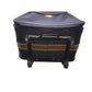 VERDI Zippered Navy Blue Suitcase on Wheels - verdi - Luggage & Bags - A+ Stuff