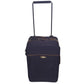 VERDI Zippered Navy Blue Suitcase on Wheels - verdi - Luggage & Bags - A+ Stuff