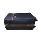 VERDI Zippered Navy Blue Suitcase on Wheels - verdi - Luggage & Bags - A+ Stuff