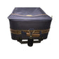 VERDI Zippered Navy Blue Suitcase on Wheels - verdi - Luggage & Bags - A+ Stuff