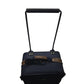 VERDI Zippered Navy Blue Suitcase on Wheels - verdi - Luggage & Bags - A+ Stuff