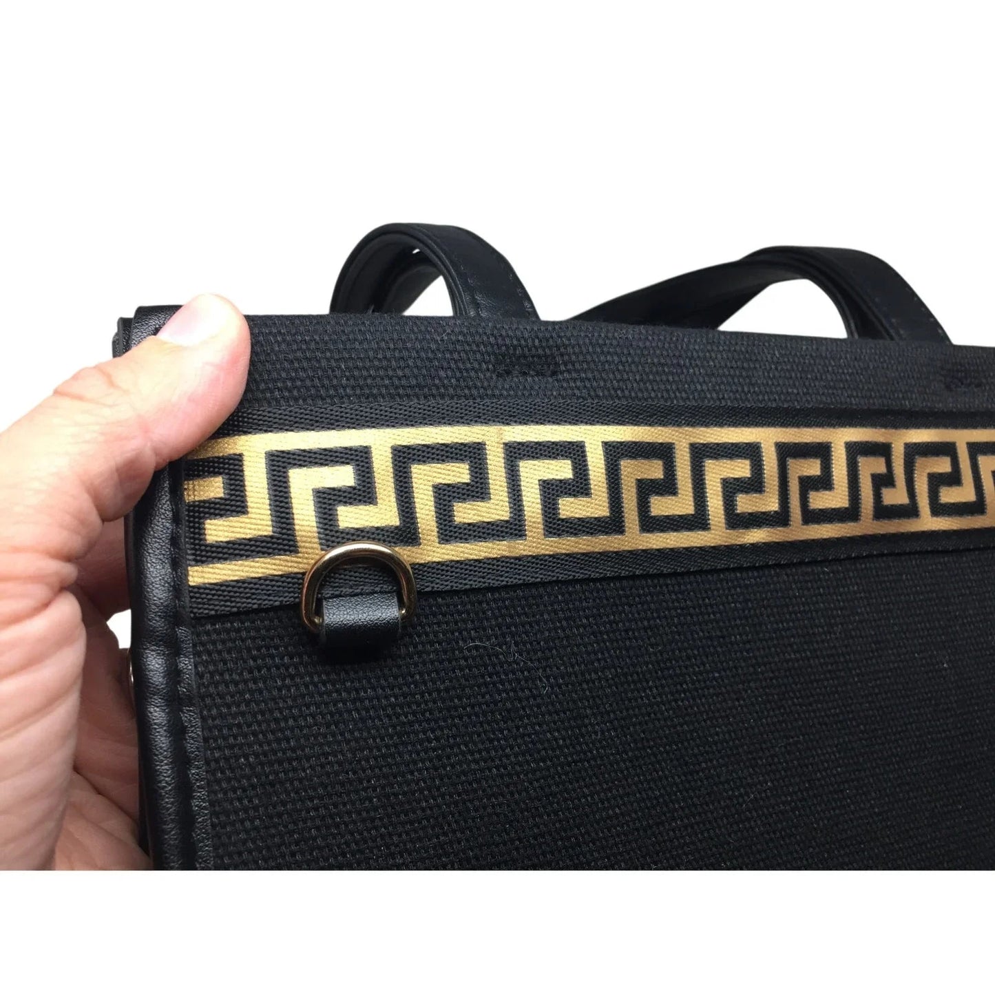 Versace Fragrances Medium Travel Tote 2 Way Bag with Removable Crossbody Strap - Versace - Tote Bag - A+ Stuff