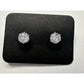 Very Shiny Unknown White Gemstone Women's Stud Earrings - A+ Stuff - Earrings - A+ Stuff