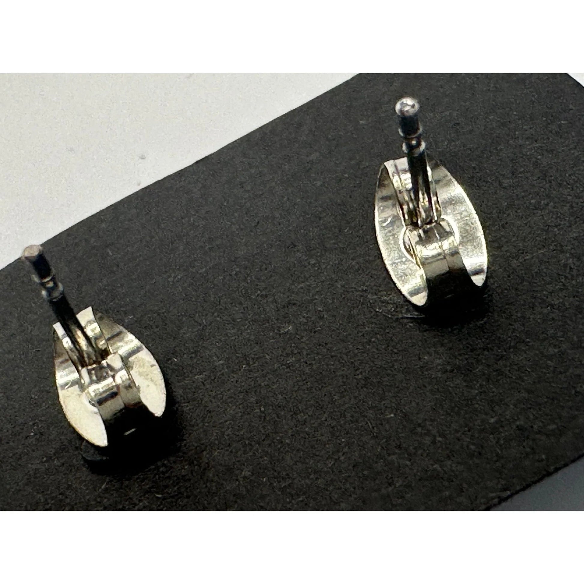 Very Shiny Unknown White Gemstone Women's Stud Earrings - A+ Stuff - Earrings - A+ Stuff