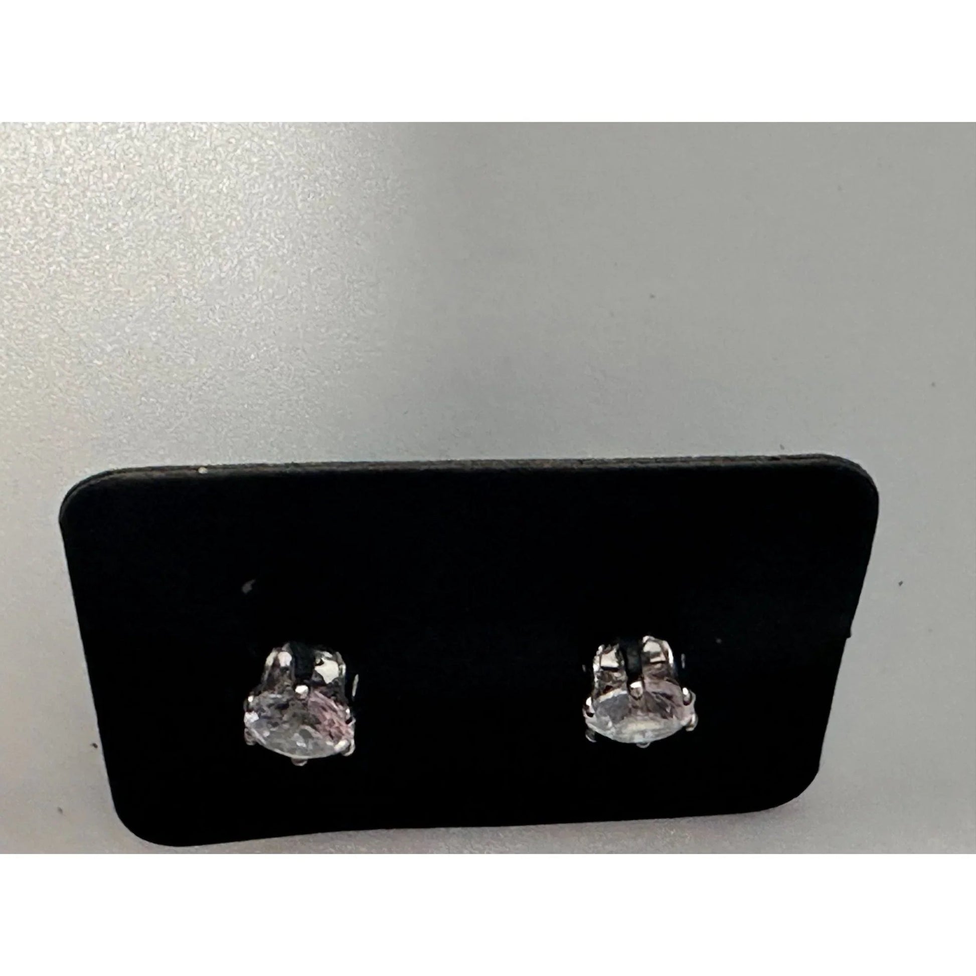 Very Shiny Unknown White Gemstone Women's Stud Earrings - A+ Stuff - Earrings - A+ Stuff