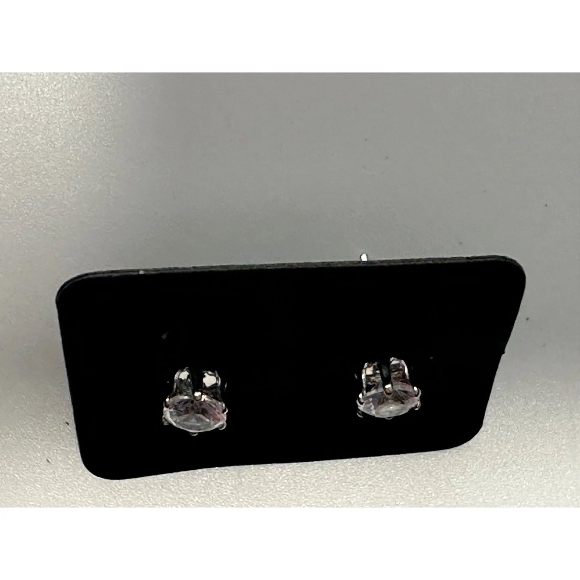 Very Shiny Unknown White Gemstone Women's Stud Earrings - A+ Stuff - Earrings - A+ Stuff