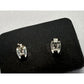 Very Shiny Unknown White Gemstone Women's Stud Earrings - A+ Stuff - Earrings - A+ Stuff