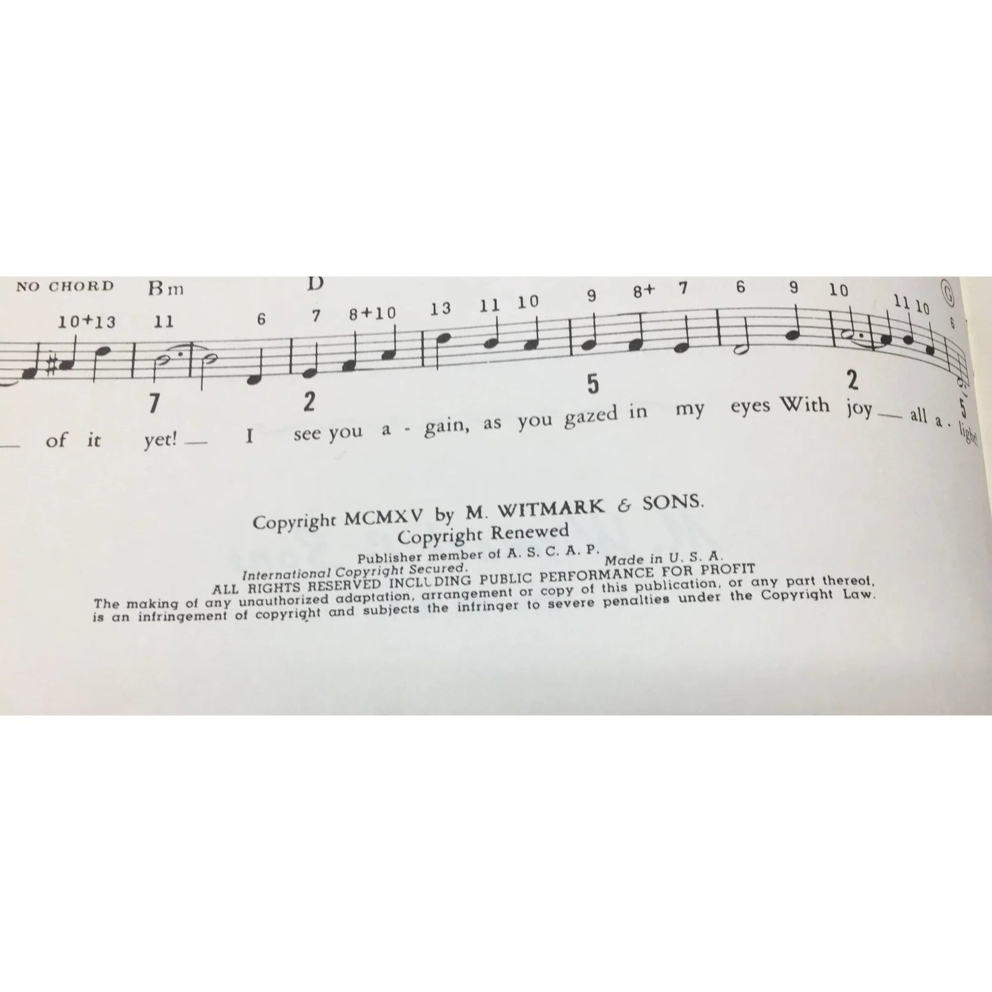 Victor Herbert for the Silvertone Electronic organ Song Book - A+ Stuff - SHEET MUSIC - A+ Stuff