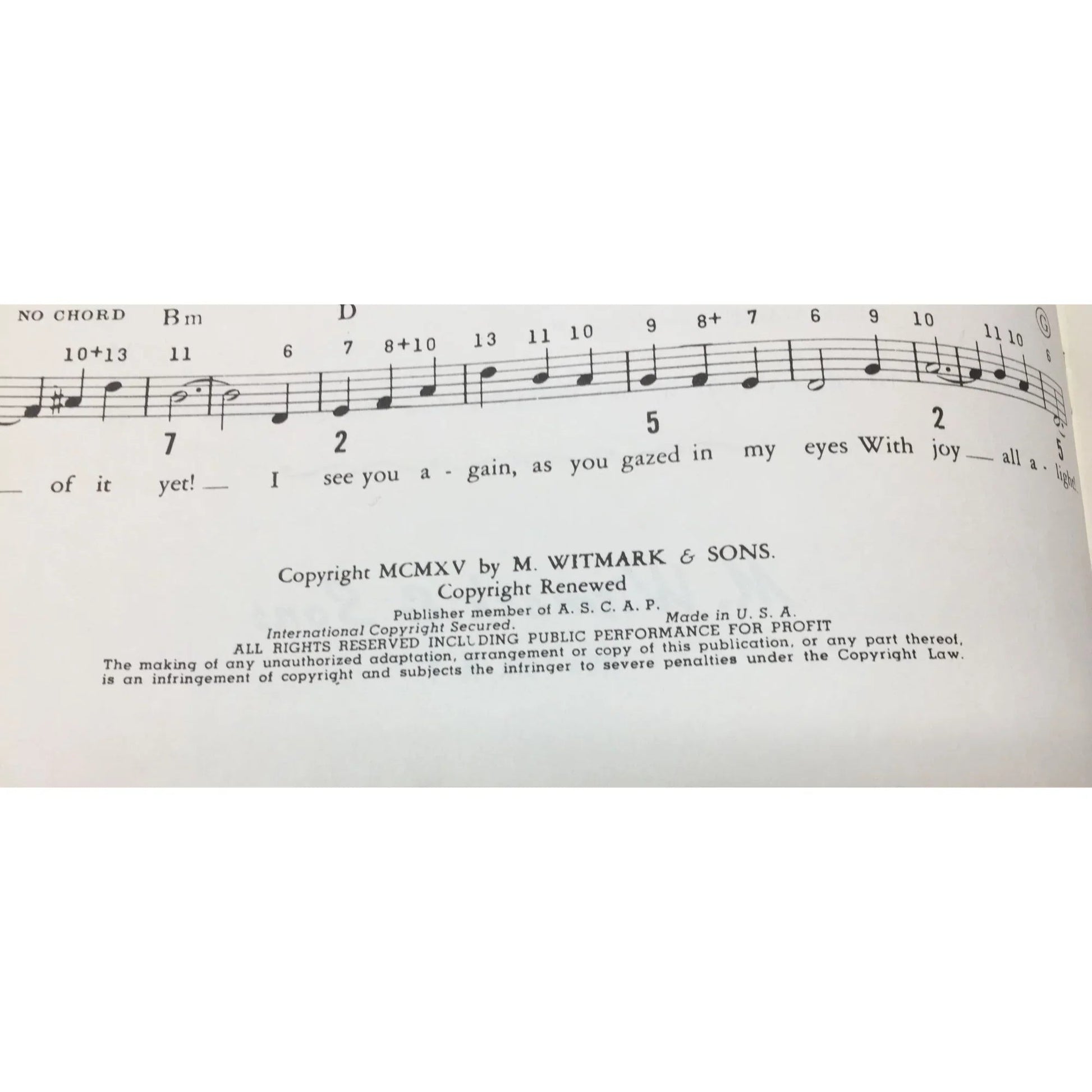 Victor Herbert for the Silvertone Electronic organ Song Book - A+ Stuff - SHEET MUSIC - A+ Stuff