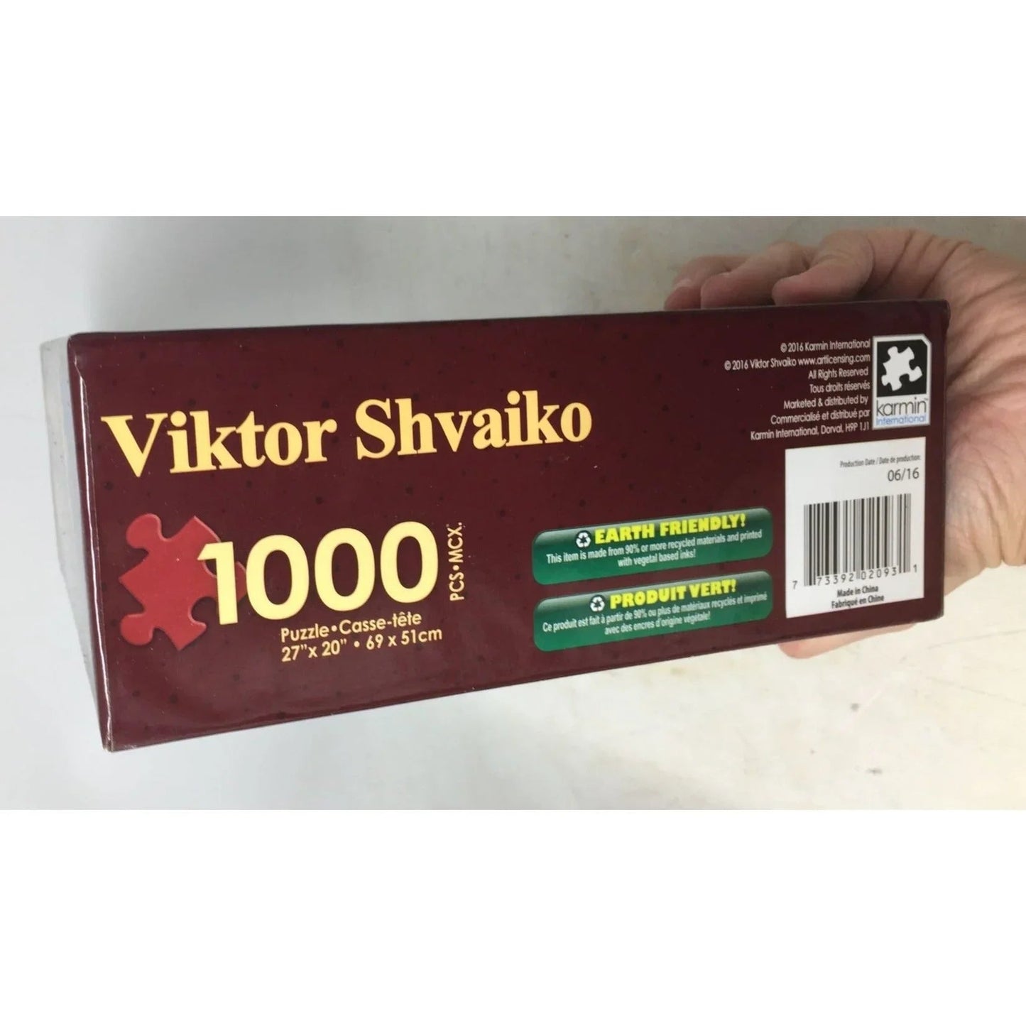 VIKTOR SHVAIKO 1000 PIECE PUZZLE - NEW - A+ Stuff - Games - A+ Stuff