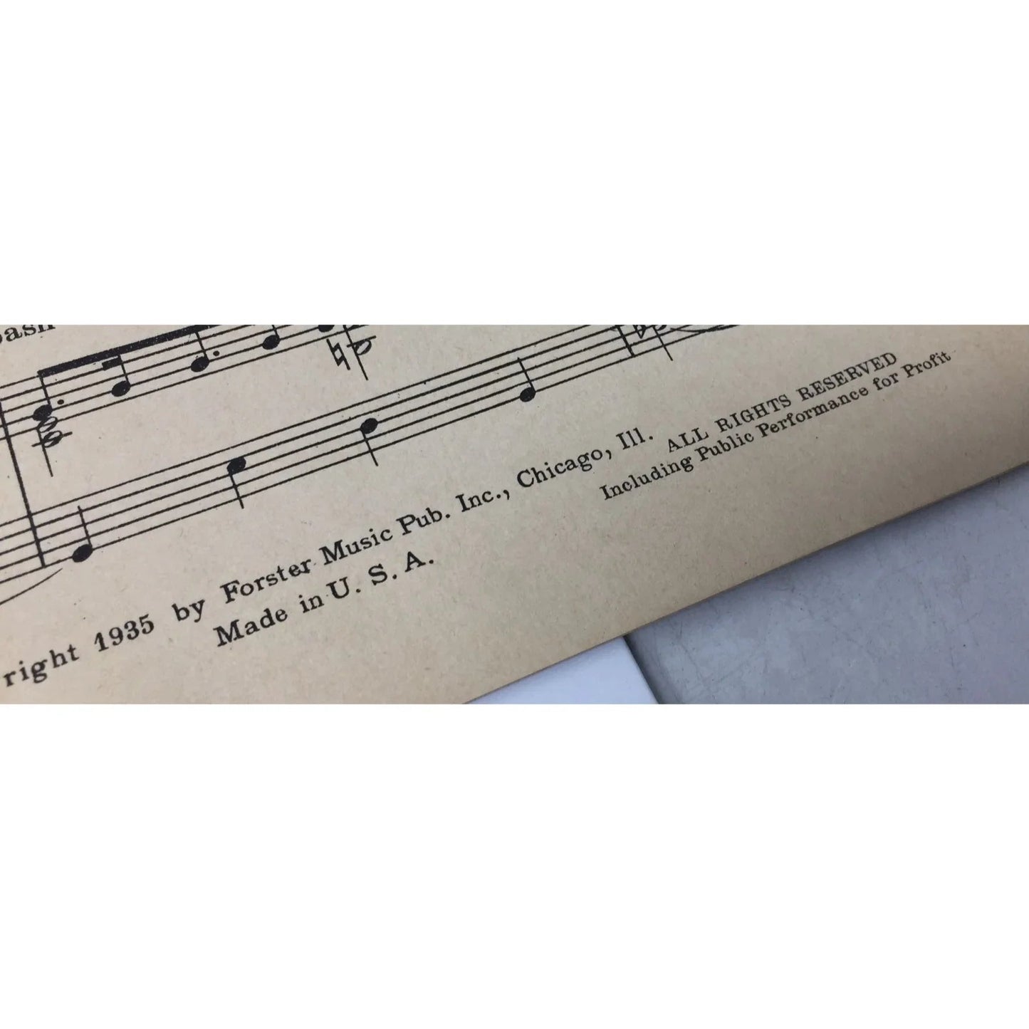 Vintage 1935 Sheet Music - ''What did Sally say?'' - A+ Stuff - SHEET MUSIC - A+ Stuff