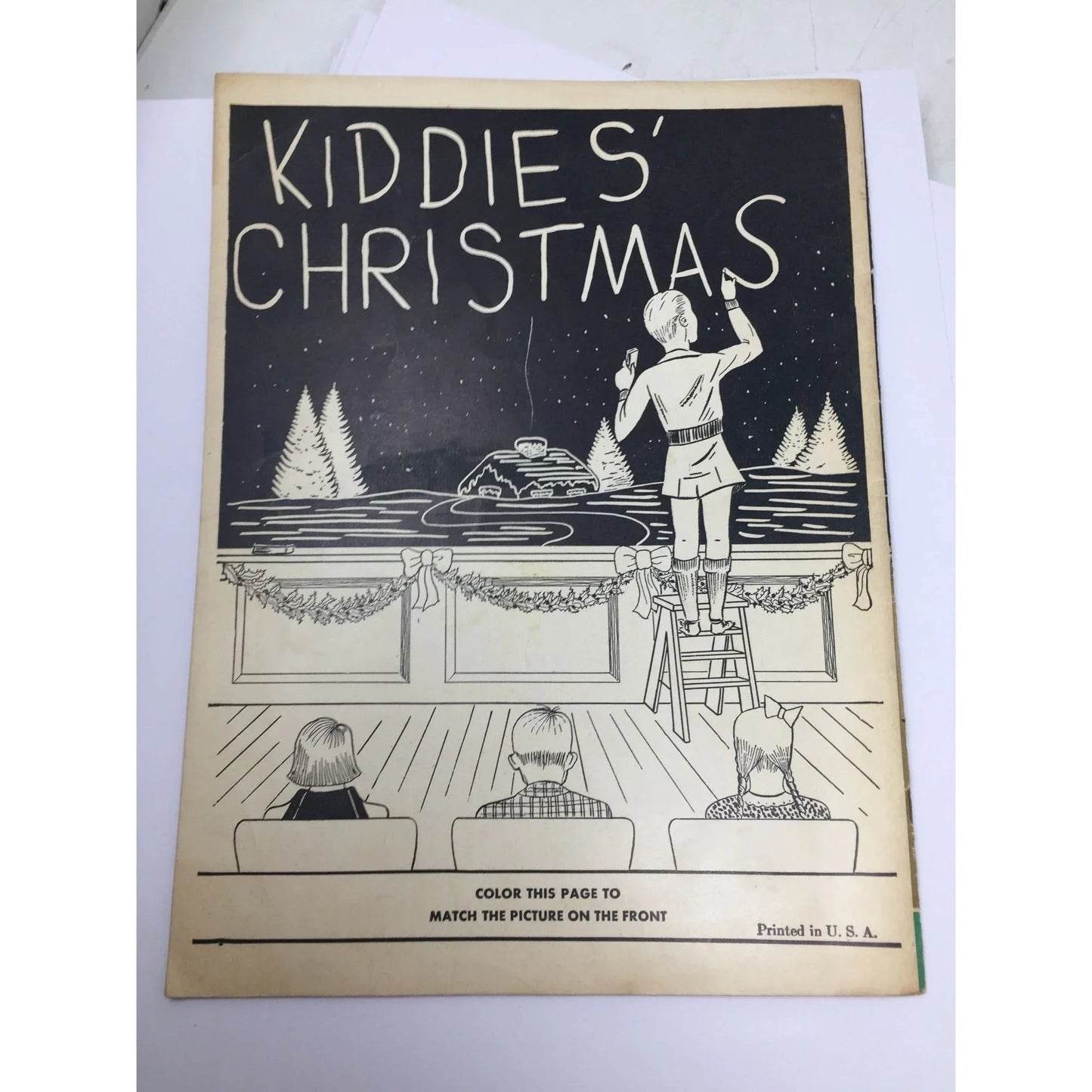 Vintage 1937 Sheet Music Book ''Kiddie's Christmas'' - A+ Stuff - SHEET MUSIC - A+ Stuff