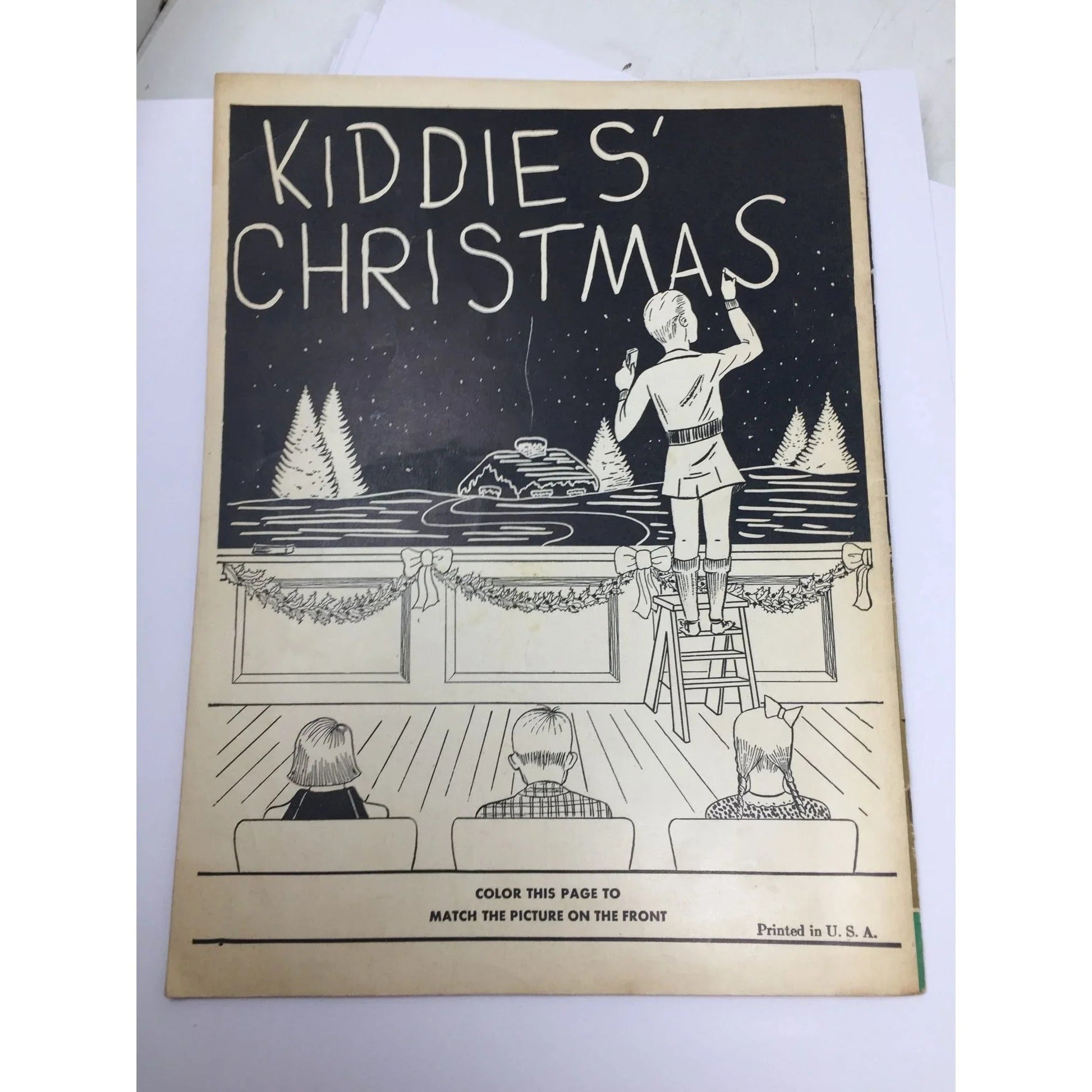 Vintage 1937 Sheet Music Book ''Kiddie's Christmas'' - A+ Stuff - SHEET MUSIC - A+ Stuff