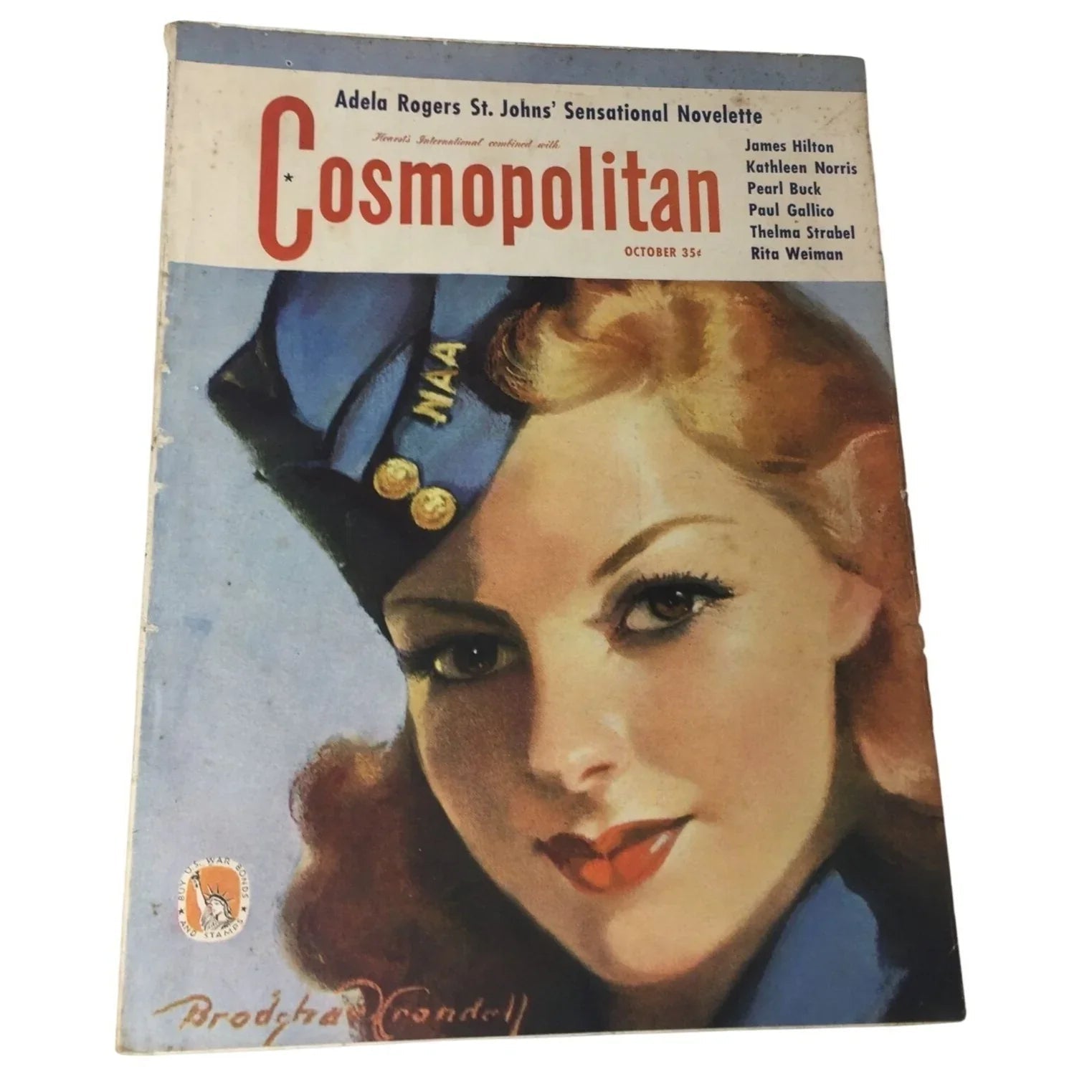 Vintage 1942 Hearst's International Cosmopolitan Magazine - A+ Stuff - Magazines - A+ Stuff