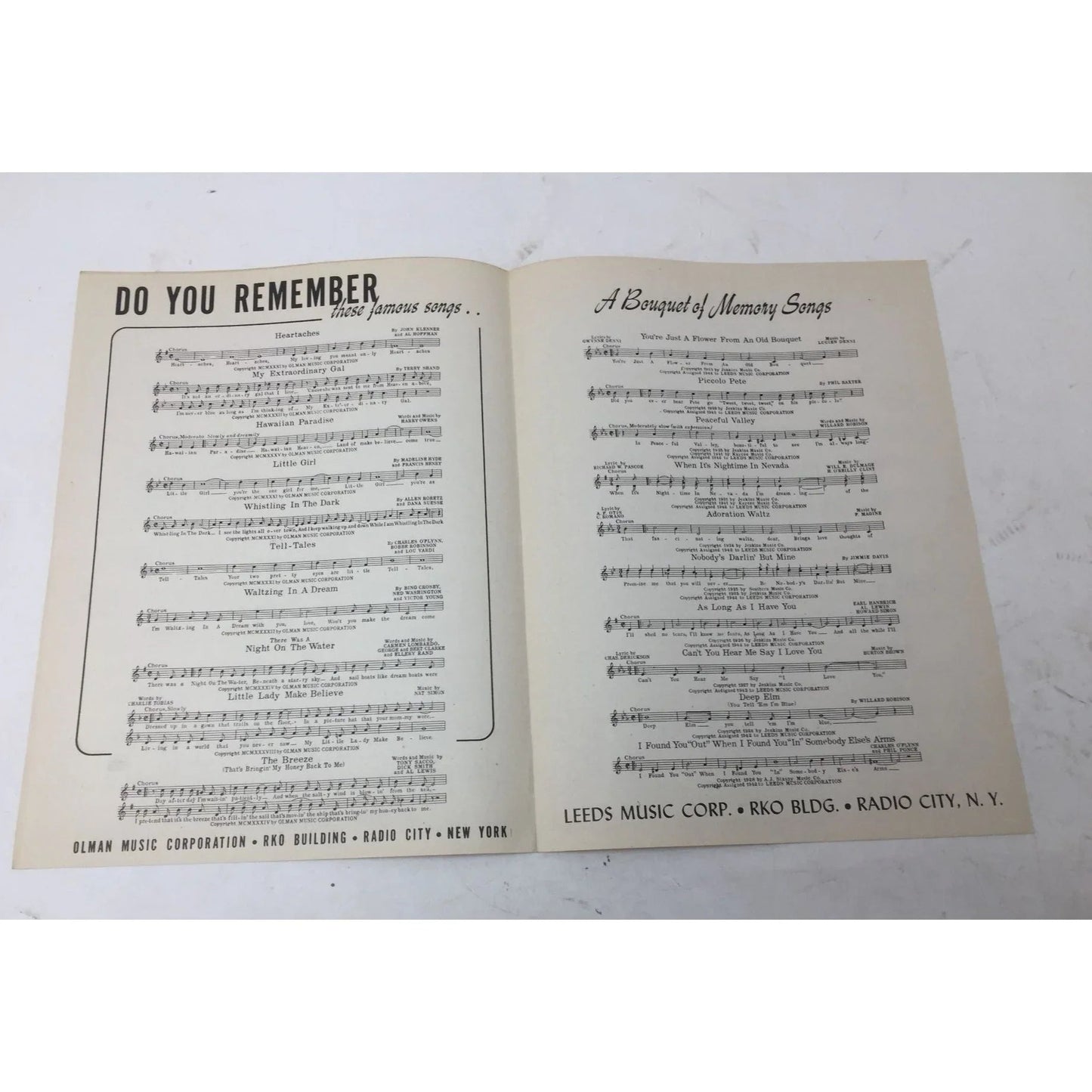 Vintage 1942 Sheet Music Book - ''Keep Smilin', Keep Laughin', Be Happy'' - A+ Stuff - SHEET MUSIC - A+ Stuff