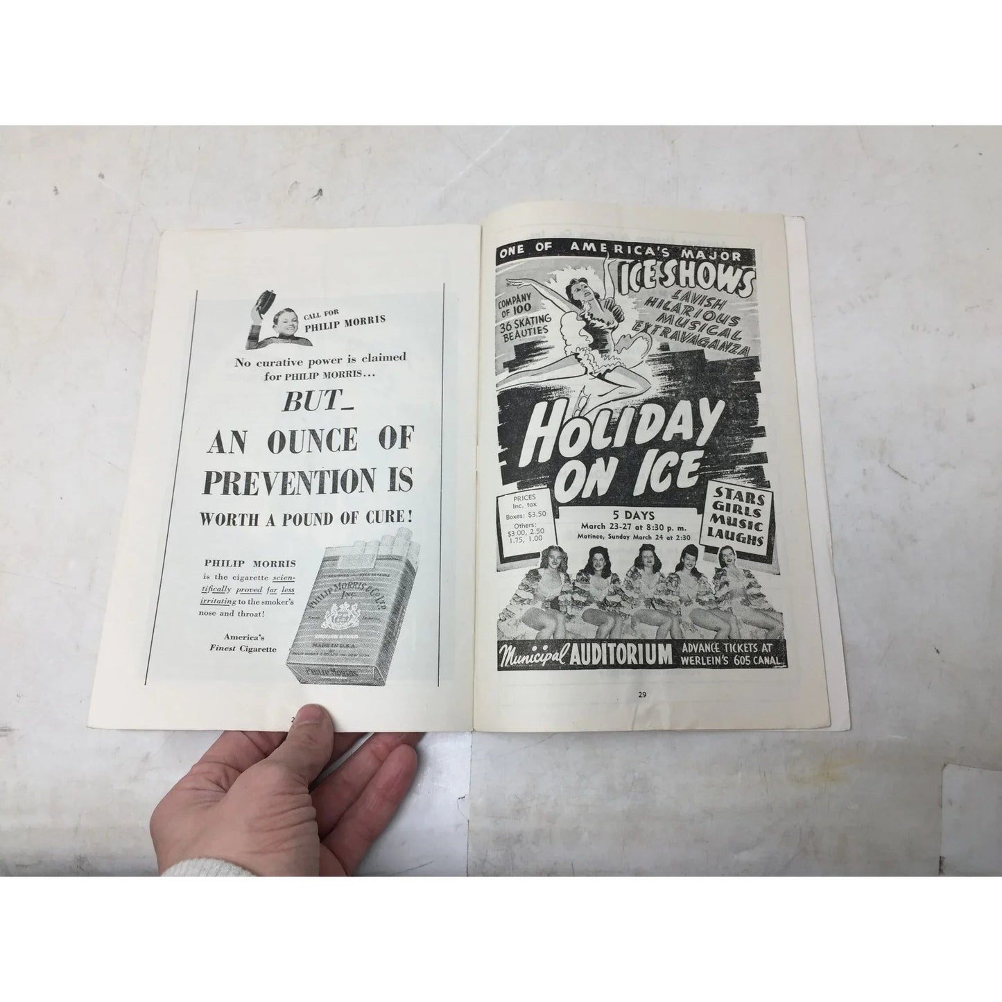 Vintage 1946 program for the Ballet Theatre performance - A+ Stuff - books - A+ Stuff