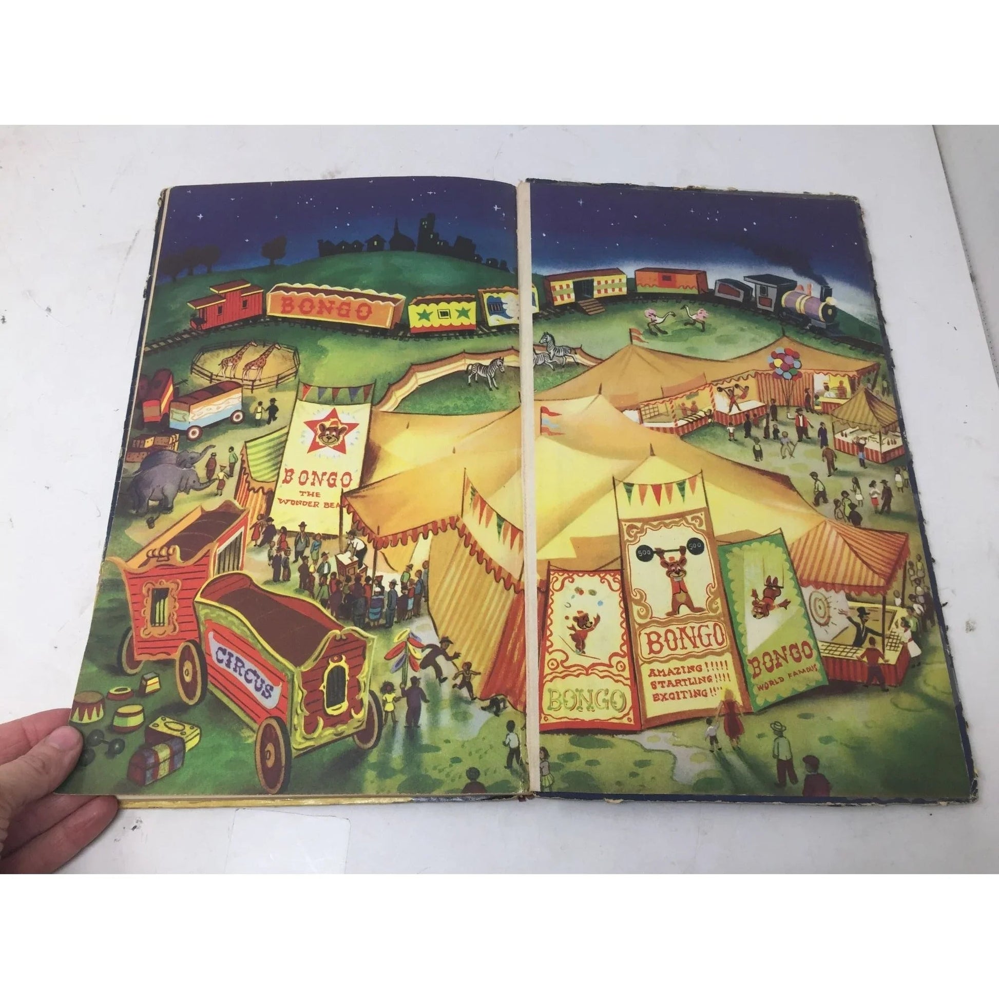 Vintage 1947 Walt Disney's BONGO Hardcover Book - A Walt Disney Book (First printing) - Disney - Books - A+ Stuff