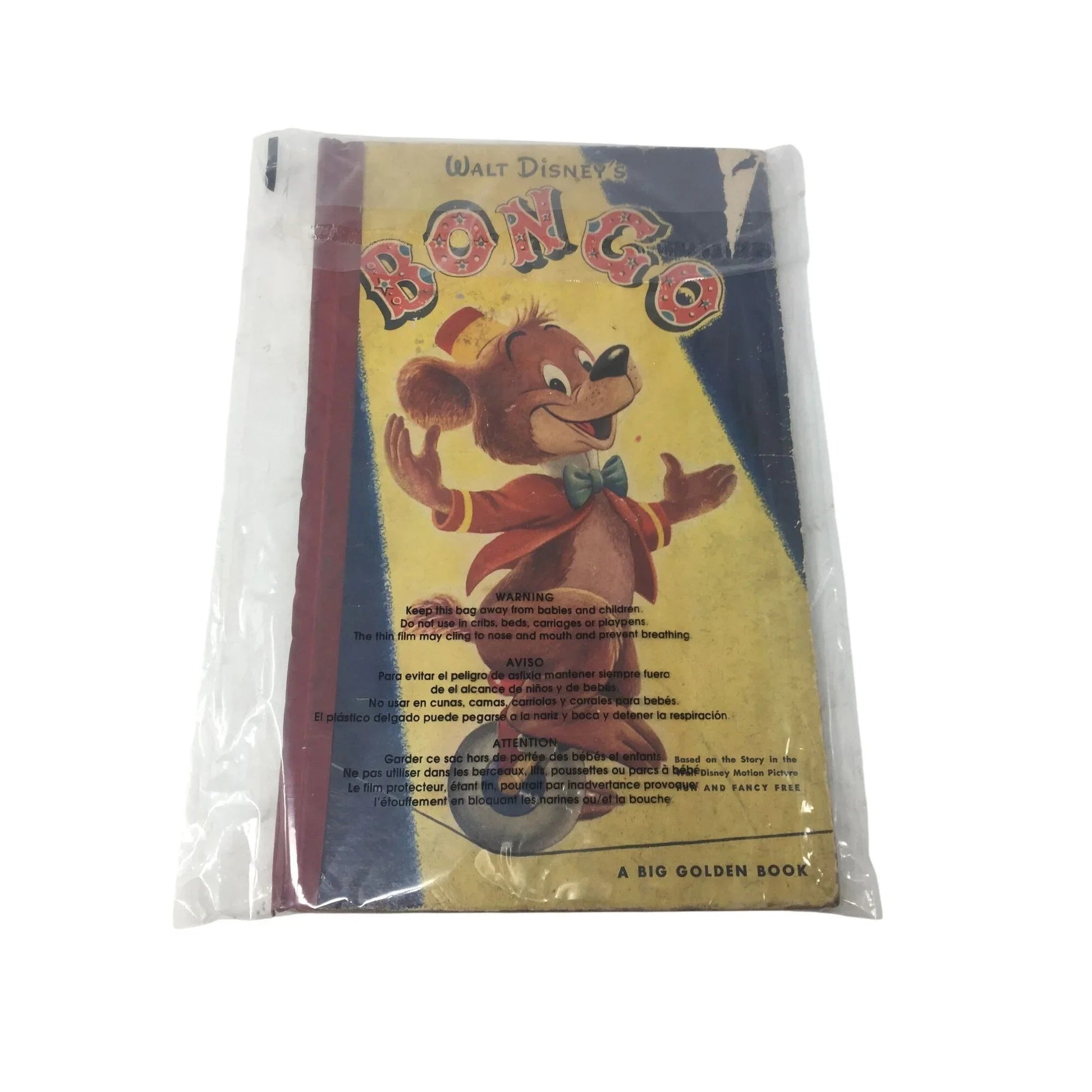 Vintage 1947 Walt Disney's BONGO Hardcover Book - A Walt Disney Book (First printing) - Disney - Books - A+ Stuff